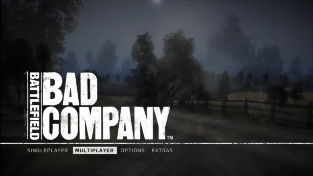Main menu