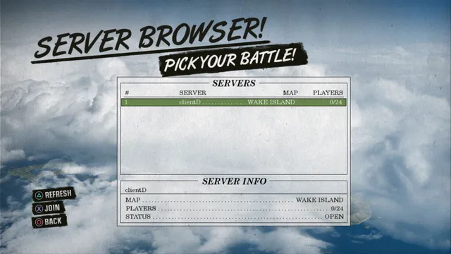 Server browser